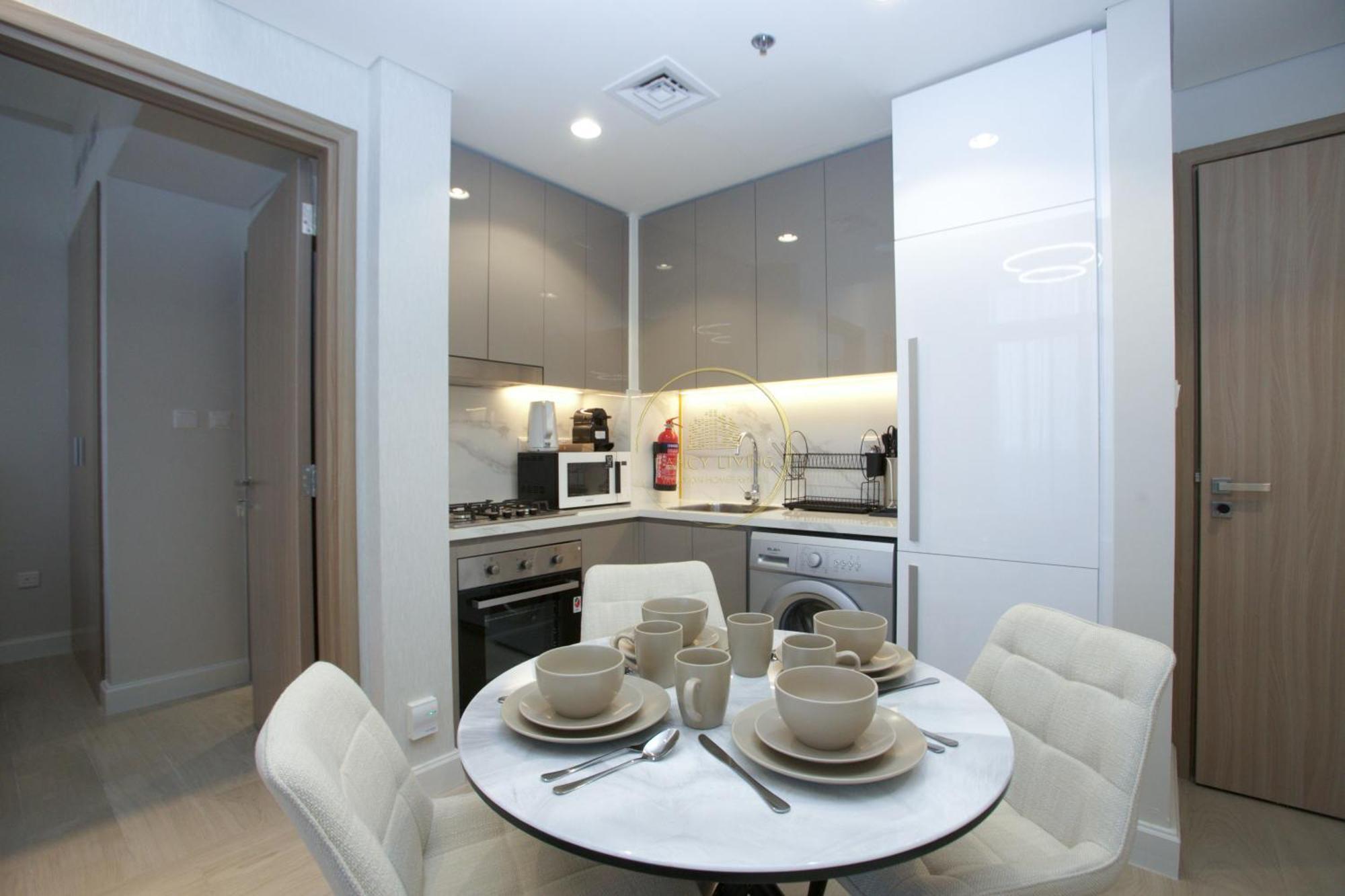 Standard 2Bhk Located In Azizi Riviera 46 Dubaj Kültér fotó